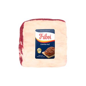 Contra Filé Bovino Friboi Pedaço a Vácuo 1,280kg