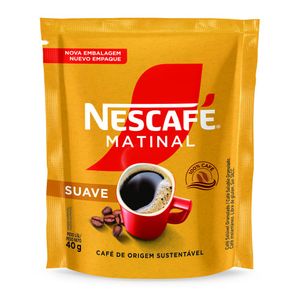 Café Nescafé Solúvel Suave Sachê 40g