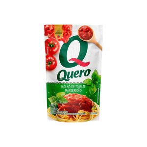 Molho Tomate Quero Manjericão Sachê 240g