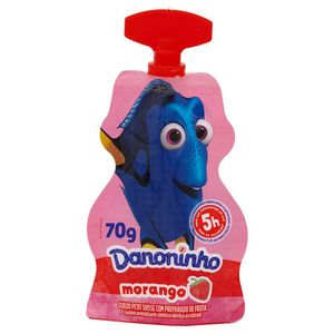Petit Suisse Danoninho Pra Levar Morango 70g