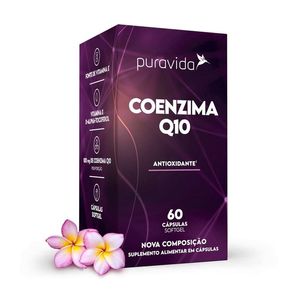 Vitamina Pura Vida Coenzima Q10 Metabolic Health com 60 Capsulas Un