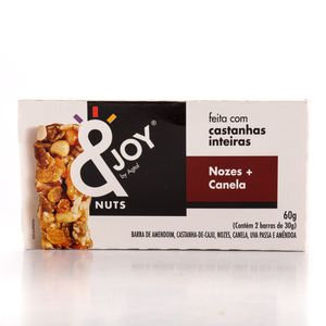 Barra & Joy Mixed Nuts Nozes e Canela 60g
