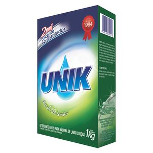 Detergente Pó Unik para Máquina de Lavar Louças 1kg
