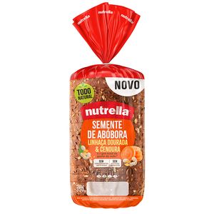 Pão Nutrella Abóbora e Linhaça 350g