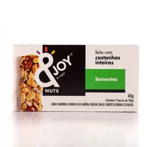 Barras & Joy Mixed Nuts Sementes 60g