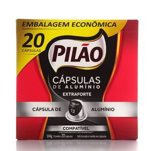 Café Pilão Espresso Extraforte com 20 Cápsulas 104g