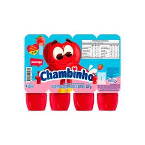 Petit Suisse Chambinho Morango 320g