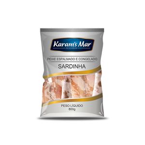 Sardinha Karams Espalmada 800g