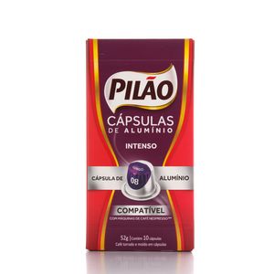 Café Pilão Espresso 8 com 10 Cápsulas 52g
