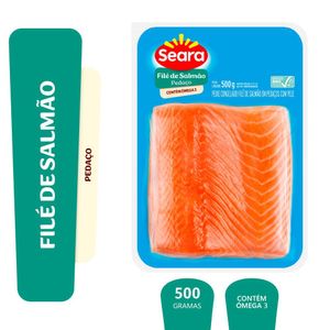 Lombo de salmão Seara Pescados 500g