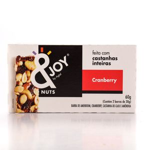 Barras & Joy Mixed Nuts Cranberry 60g