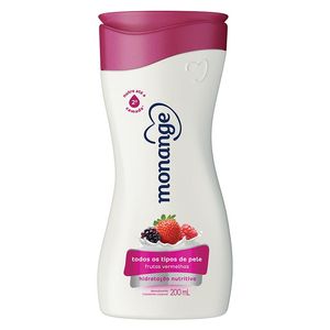 Loção Hidratante Monange Frutas Vermelhas 200ml