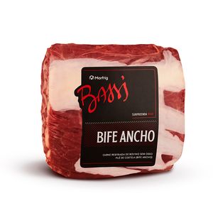 Bife Ancho Bovino Bassi Resfriado Porcionado a Vácuo 1 Unidade 1,236kg