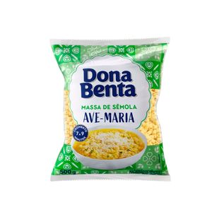 Macarrão Dona Benta Semola Ave Maria 500g