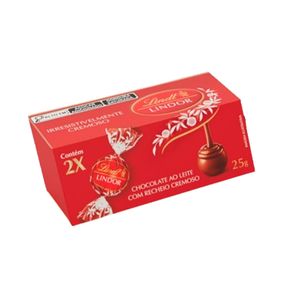 Bombom Lindt Lindor ao Leite 25g