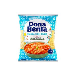 Macarrão Dona Benta com Ovos Letrinhas 500g