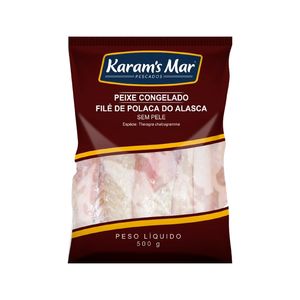 Filé de Polaca Karams Mar Alasca sem Pele 500g