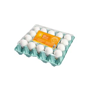 Ovos Brancos Mantiqueira Grande Pvc c/ 20 un