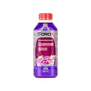 Isotônico Sorox Zero Açúcar Uva 550ml