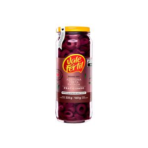 Azeitona Vale Fértil Preta Fatiada Vd 160g