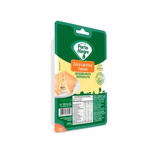 Queijo Mussarela Porto Alegre Zero Lactose Fatiado 150g