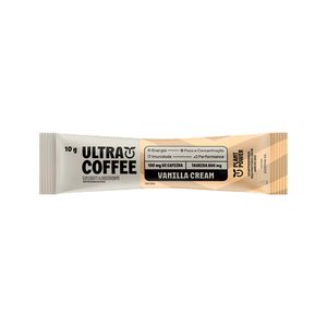 Suplemento Alimentar Ultracoffee Plant Power Vanilla Cream 10g