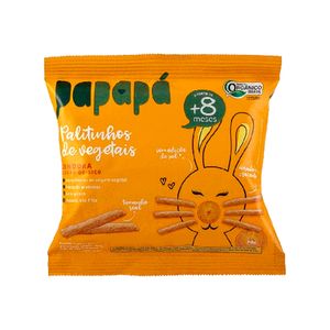 Biscoito Infantil Papapá Orgânico Cenoura 20g