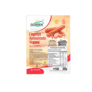Linguiça Goshen de Soja Apimentada Vegges 300g