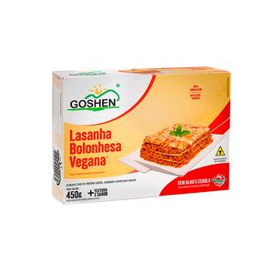 Lasanha Goshen Vegges Bolonhesa 450g