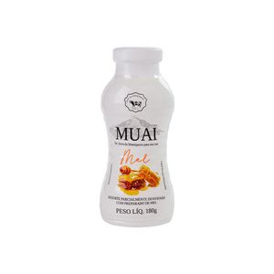 Iogurte Líquido Muai Parcialmente Desnatado Mel 180g