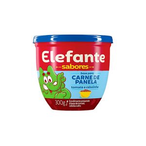 Extrato Tomate Elefante Carne de Panela Pote 300g
