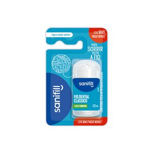 Fio Dental Sanifill Menta 125m un