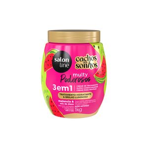 Creme Condicionador Salon Line Cachos dos Sonhos Melancia 1kg
