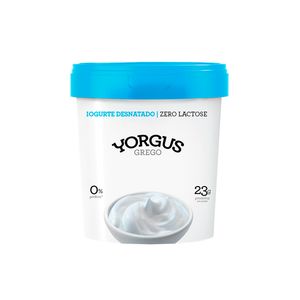 Iogurte Yorgus Grego Desnatado Zero Lactose 500g