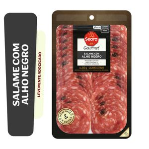 Salame com Alho Negro Fatiado Seara Gourmet