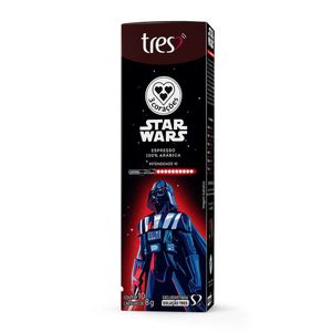 Cafê Três Star Wars Darth Vader com 10 Cápsulas 80g