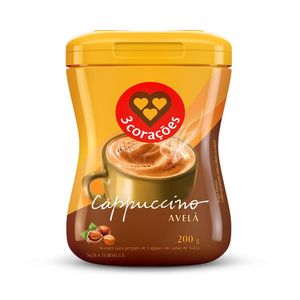 Cappuccino 3 Corações Avelã 200g