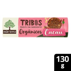 Biscoito Mãe Terra Tribos Orgânico Cacau 130g