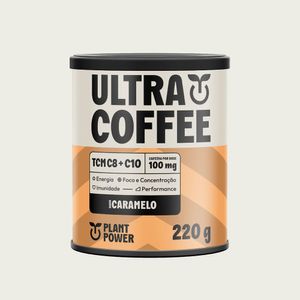 Suplemento Alimentar Ultracoffee Plant Power Caramelo 220g