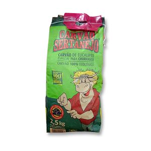 Carvão Sertanejo 2,5kg