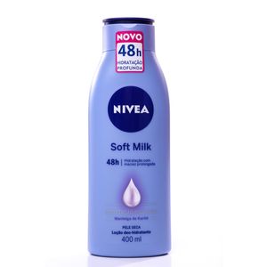 Loção Hidratante Nivea Body Soft Milk 400ml