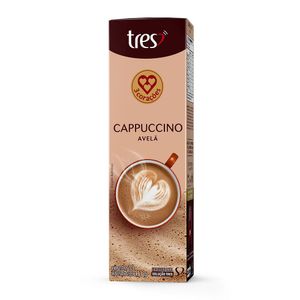 Cappuccino Três Avela com 10 Cápsulas 110g