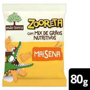 Biscoito Orgânico Infantil  Mãe Terra Zooreta Maisena com Aveia e Quinoa 80 g