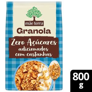 Granola Mãe Terra Tradicional Zero Açúcares 800 g