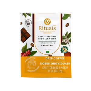 Café 3 Corações Rituais Drip Chocolate Sachê 1un