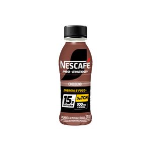 Bebida Nescafe ProEnergy 15GProt 100Mg Cafeína 5gTCM Chococcino 270ml