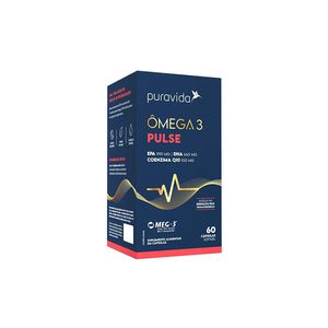 Suplemento alimentar Puravida Ômega 3 EPA DHA  60 cápsulas