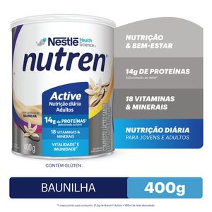 Complemento Alimentar Nutren Active Baunilha 400g