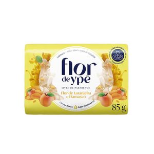 Sabonete Flor de Ypê Flor de Laranjeira e Damasco 85gr