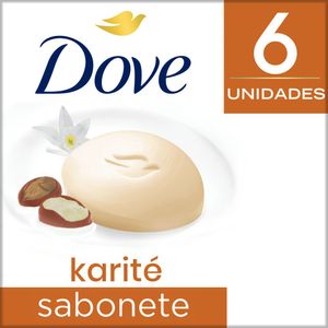 Sabonete Dove Karite Baunilha com 6 Leve Mais Pague Menos 90g